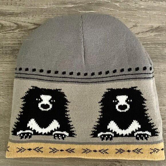 Wildlife SOS Reversible Knit Beanie – Elephant & Sloth Bear Design - Picture 5 of 9